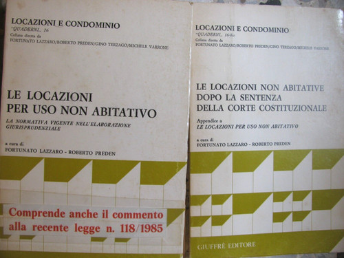 Locazioni per uso non - uso,