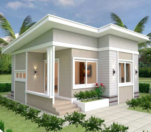 Piccola piano casa - casa, 7x7