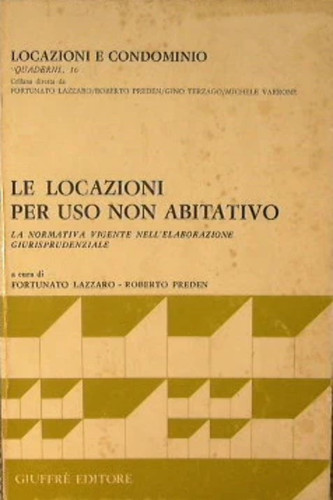 Locazioni per uso non - uso,